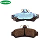 Premium quality D1727-8951 and D1726-8950 brake pads for TOYOTA CAMRY