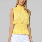 Women's Sleeveless Blouses Casual Tunic Tops