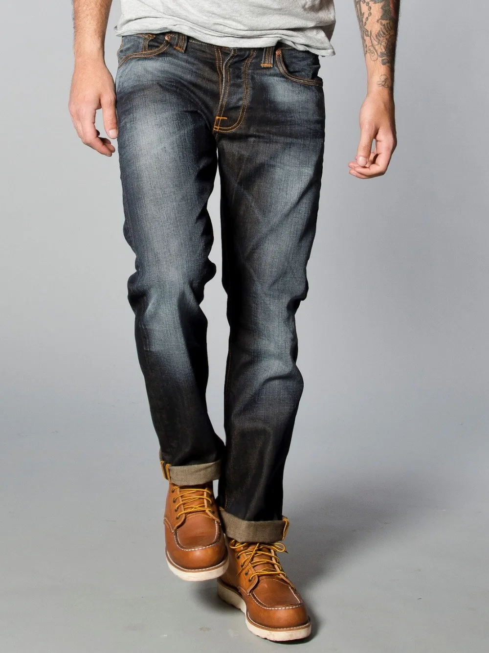 Grey Stone Wash Man Denim Jeans Jeans Pants Bulk Jeans Pants Factory (lotn051) - Buy Jeans Pants 