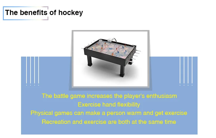 2 person classic sport air hockey table