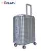 China best primark 20'' 24 '' PC material aluminum frame trolley luggage suitcase