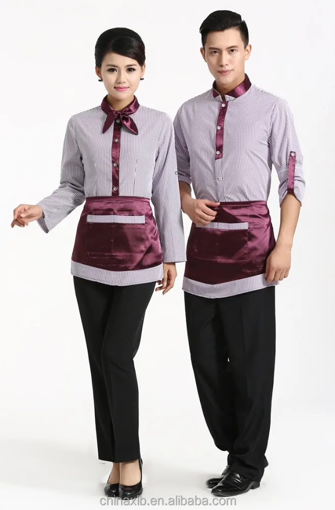 Бар униформа для персонала отеля/униформы для официантов дизайн отеля Uniform