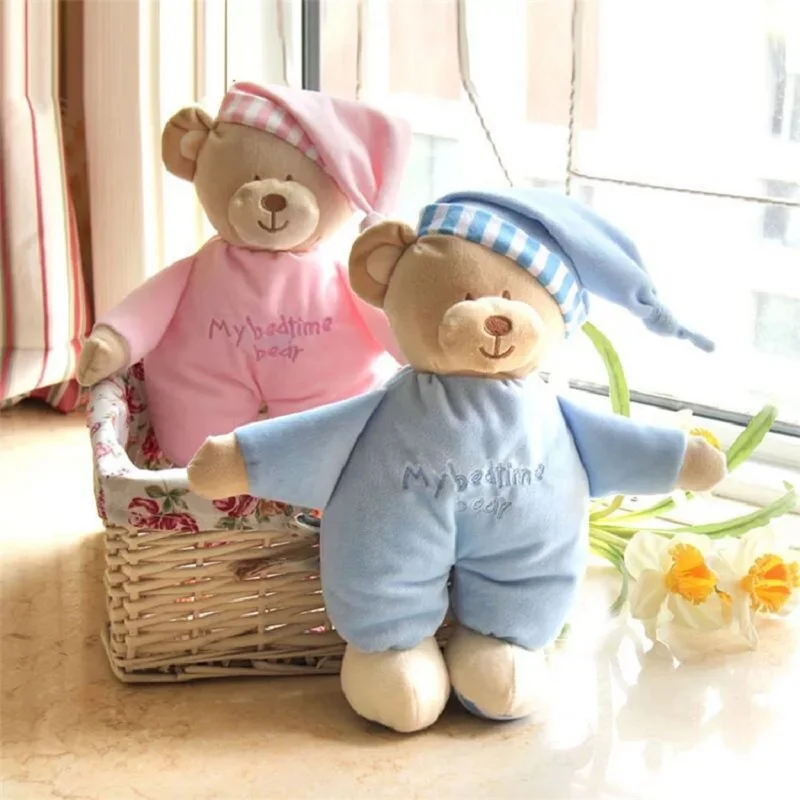 High-Quality-Cute-Bear-Doll-Girls-Baby-Plush-Toys-Appease-Baby-Plush-Doll-Toy-Baby-Crib