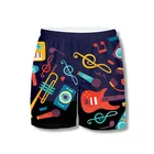 Design Mens Beach Shorts Sublimation Printing Custom Sweat shorts