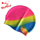 Silicone Sports Swimming Head Cap Personalized Funny Swim Caps
