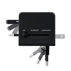 Personalized travel charger multipurpose plug adapter multi port usb