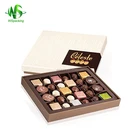 Brown kraft paper diy chocolate packaging box