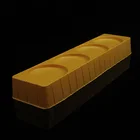 Available Color Plastic biscuits Tart Tray With 4 Compartments Food Grade Clamshell packaging