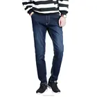 OEM custom design branded indigo pants demin jeans