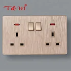 110V-250V Plug Universal Electric Wall Socket Switch