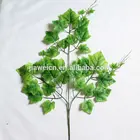 cheap artificial spring color grape leaves