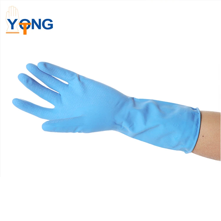 long arm rubber gloves