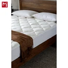 Bamboo Mattress Pad Topper cover with Fitted Skirt
