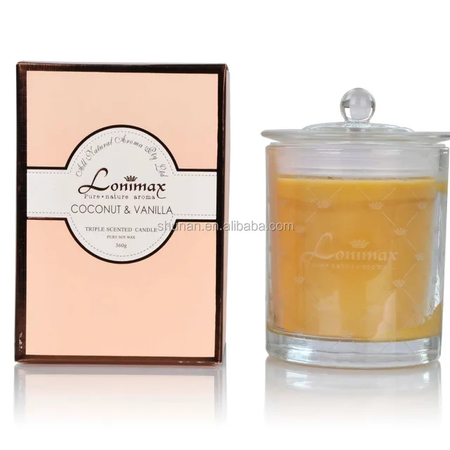 newest luxury gift soy wax scented candle,natural soy decorative