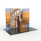 Booth Fabric Booth Aluminum Tension Fabric Foldable Exhibition Portable Tradeshow Booth
