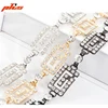 Ladies Trendy Gold/Silver Dress Belt Crystal/Diamond Women Waist Chain Belt
