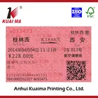 Custom cupon or Train tickets printing