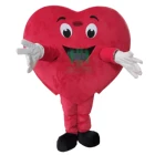 Red heart Mascot Costume Inflatable Customize Mascot Costume For Adult Animal Costume red