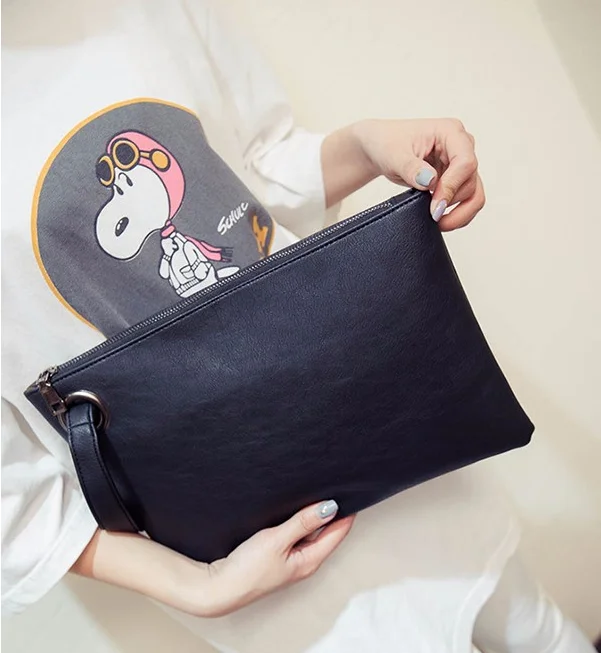 pu clutch bag