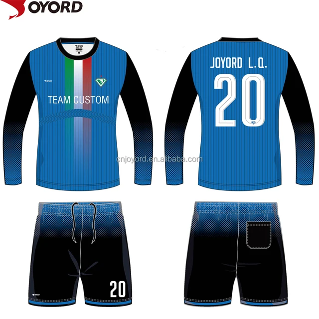 OEM cheap original long sleeve soccer jerseys 2017 thailand quality jersey soccer