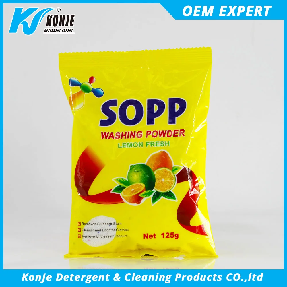 ingredients of washing powder, detergent powder with large scale