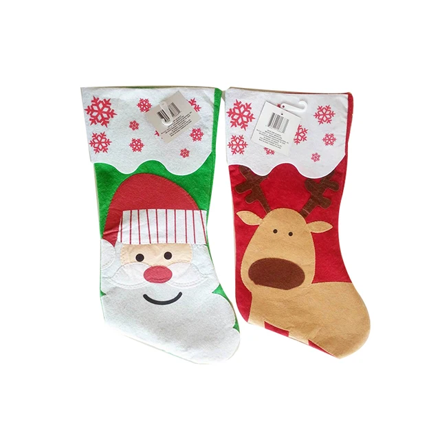color snowflake santa claus plaid christmas tree decor gift