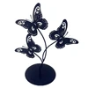 Metal black 3 pcs beautiful butterfly rack Jewelry holder