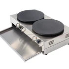 commercial electric pancake maker machine crepe maker machine with factory price