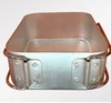 Students Aluminium Outdoor lunch box Singapore army style lunch box aluminium box stainless folding steel handle mess tin