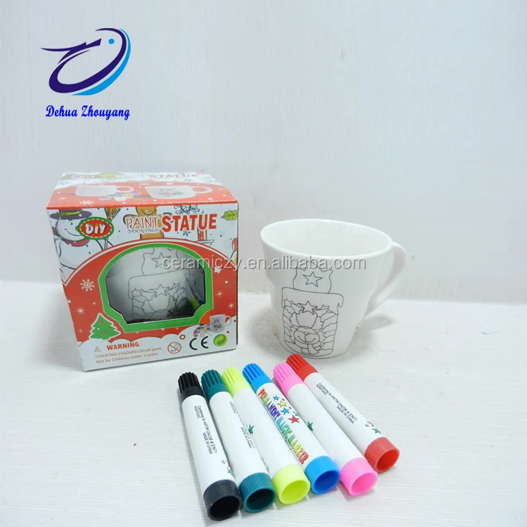 11oz white blank sublimation blank coated mugs diy painting mug