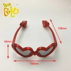 Alibaba China Wedding Favors Glowing Led Heart Glasses