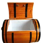 Ice Buckets & Tongs Buckets, Whiskey Coolers & Holders Type Wooden Ice Barrel