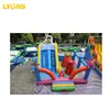 Patrick star theme inflatable fun city inflatable amusement park for kids