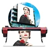 Cheap 3.2m outdoor digital flex banner printing machine price , dx5 printhead adhesive vinyl printer