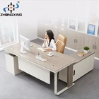 Hot Sale Modern Design Office Wooden Table for manager Professional Office Furniture Executive Desk