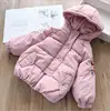 baby girl winter jacket coat kids outerwear embroidery flower hooded children clothes boutiques ready made