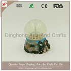 Custom Made Polyresin Glass Snow Water Globe Elephant Snow Globe