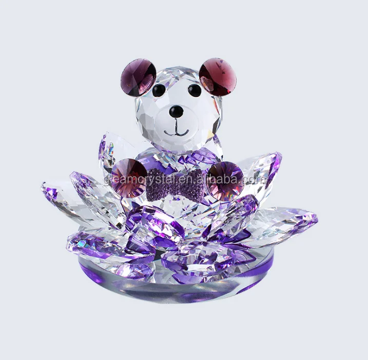 new modern k9 crystal teddy bear gift