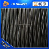 12 7mm Prestressed Concrete Steel Strand