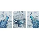Full Drill Square Diamond 5D DIY Peacock Diamond Painting
