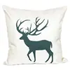 Latest arrival christmas pillow linen outdoor decorative square christmas cushions