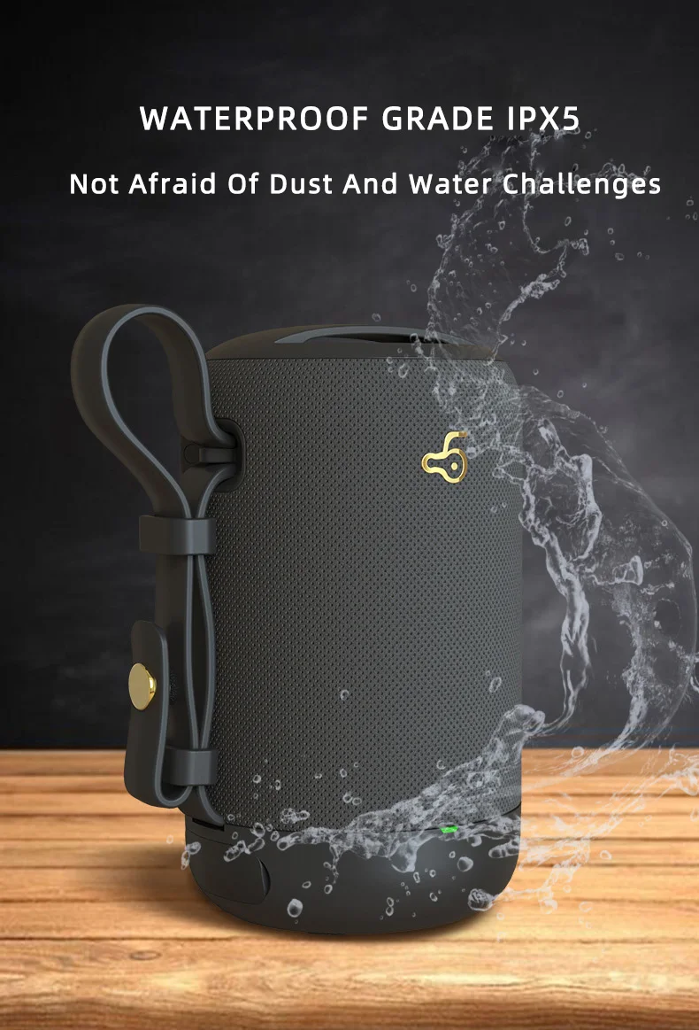 T3 Water Resistant Proof Bottle Bluetooth Speaker With Usb Port - ANKUX.COM
