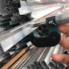 Iraq market aluminum profile window extrusion customized service with existing designs and molds