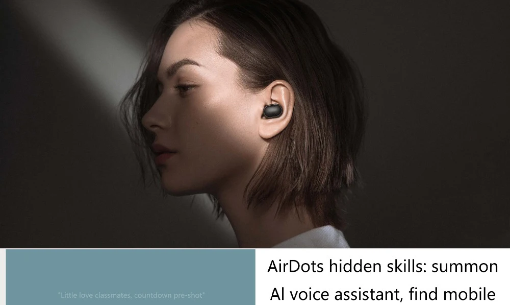 Original Redmi AirDots True Wireless Bluetooth 5.0 Mi Earbuds Earphone Headphone With Charging Case - ANKUX.COM