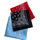 China supplier 100% cotton custom design bandana head scarf kerchief