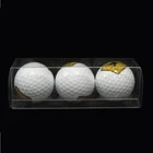 Golf 3 Golf Ball Transparent Box 3 Piece Gift Box Plastic Packaging Box