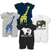 China Supplier Clothing Cotton Baby Romper Of Garment Stock Lot