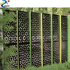Used outdoor cheap powder coated metal fence aluminum fence panels