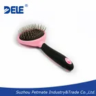 Pet hair remover pin brush using pet dog hair grooming brush and dog pin brush