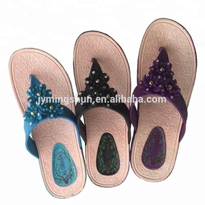 summer comfortable lady unique design slipper sandals flip flops